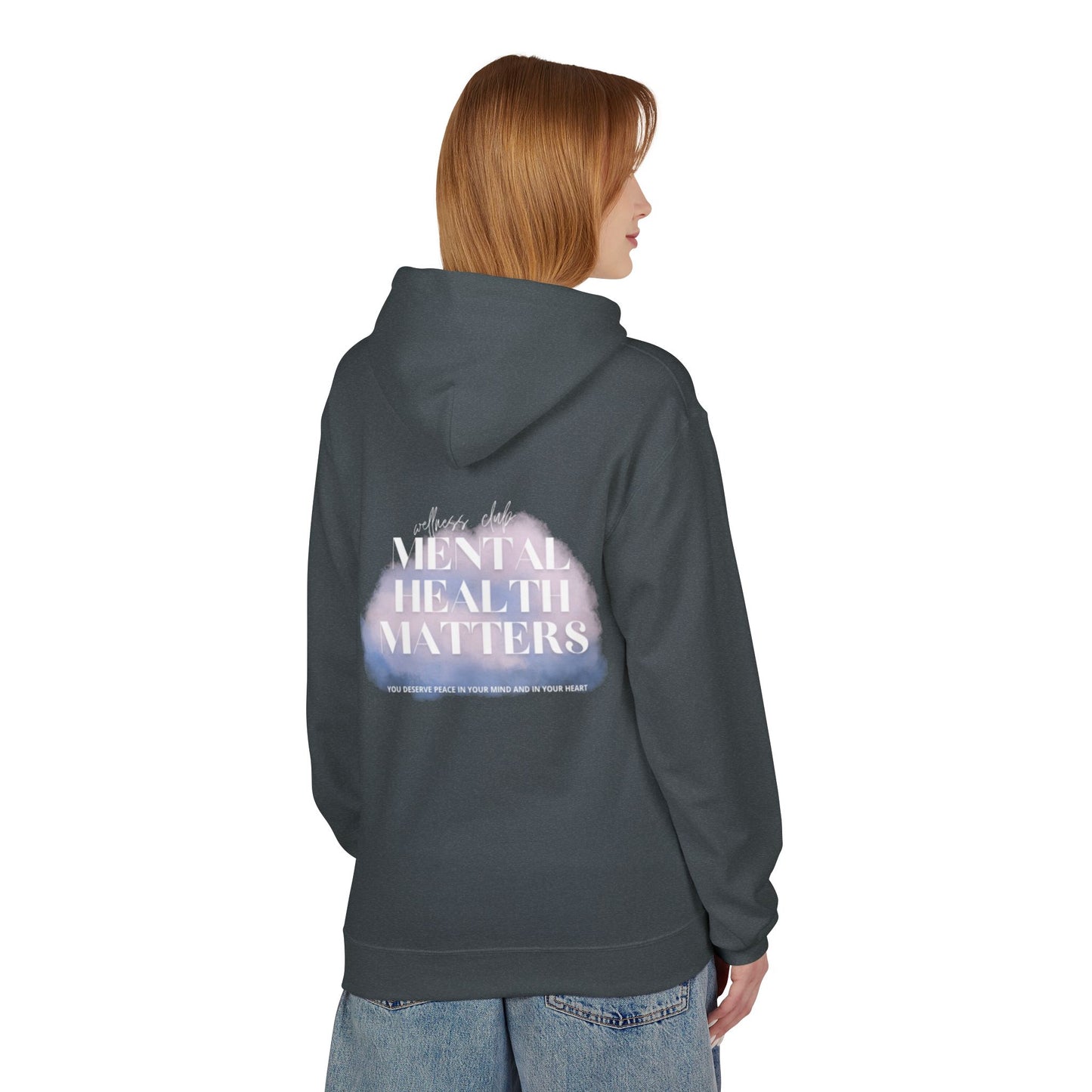 Mental Health Matters Hoodie - Unisex Supportive Fleece