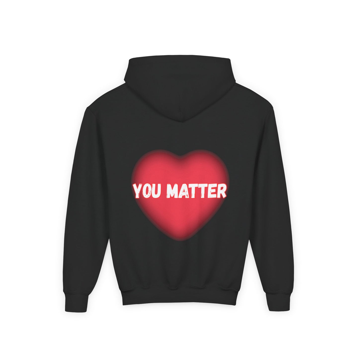 “You Matter” Heart Youth Pullover Hoodie
