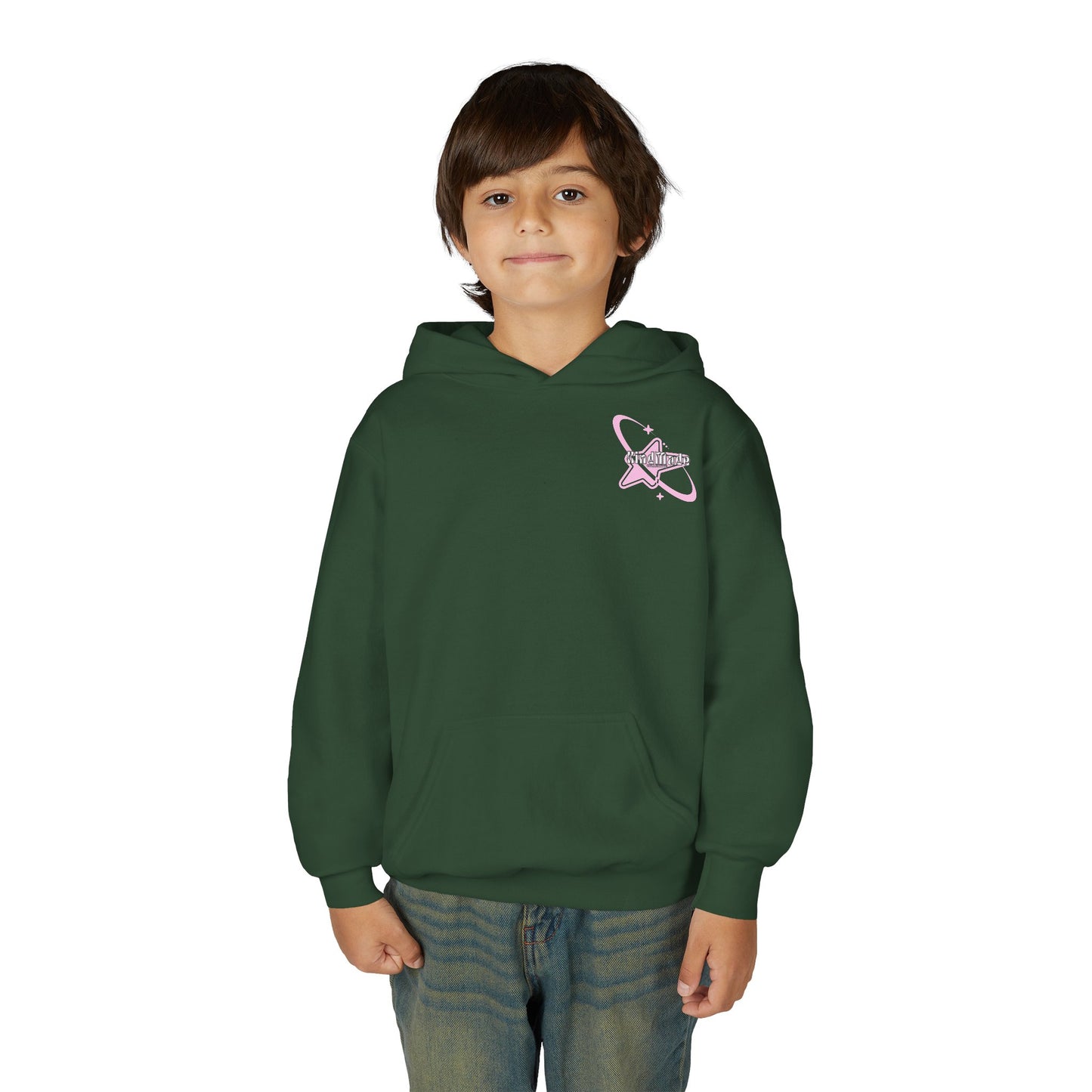 Kids Hoodie - "Growing At My Own Pace" Youth Hooded Sweatshirt