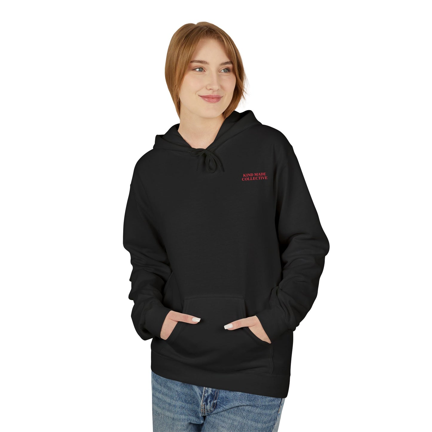 “You Matter” Heart Hoodie - Inspirational Unisex Fleece