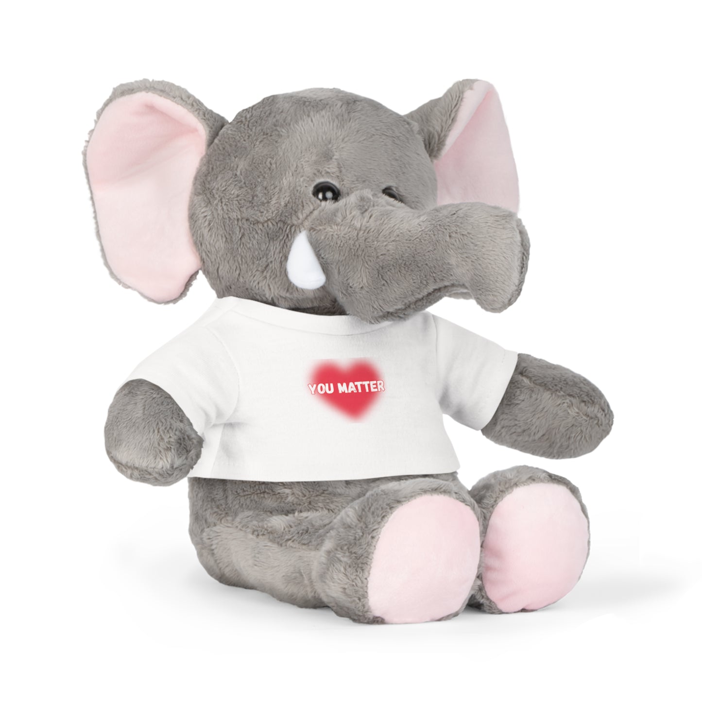 You Matter Heart Teddy Plush Toy - Comfort Gift for Kids & Adults