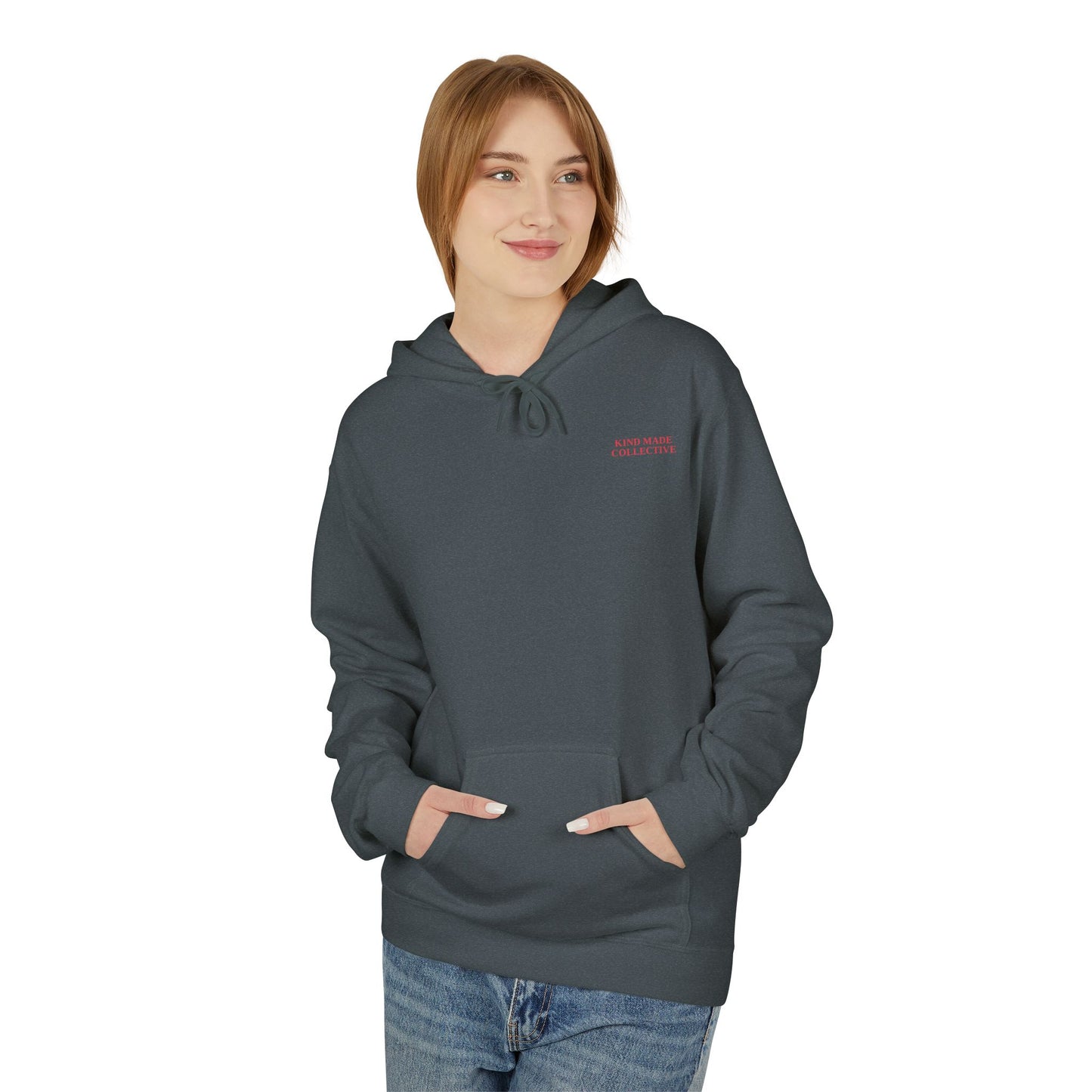 “You Matter” Heart Hoodie - Inspirational Unisex Fleece