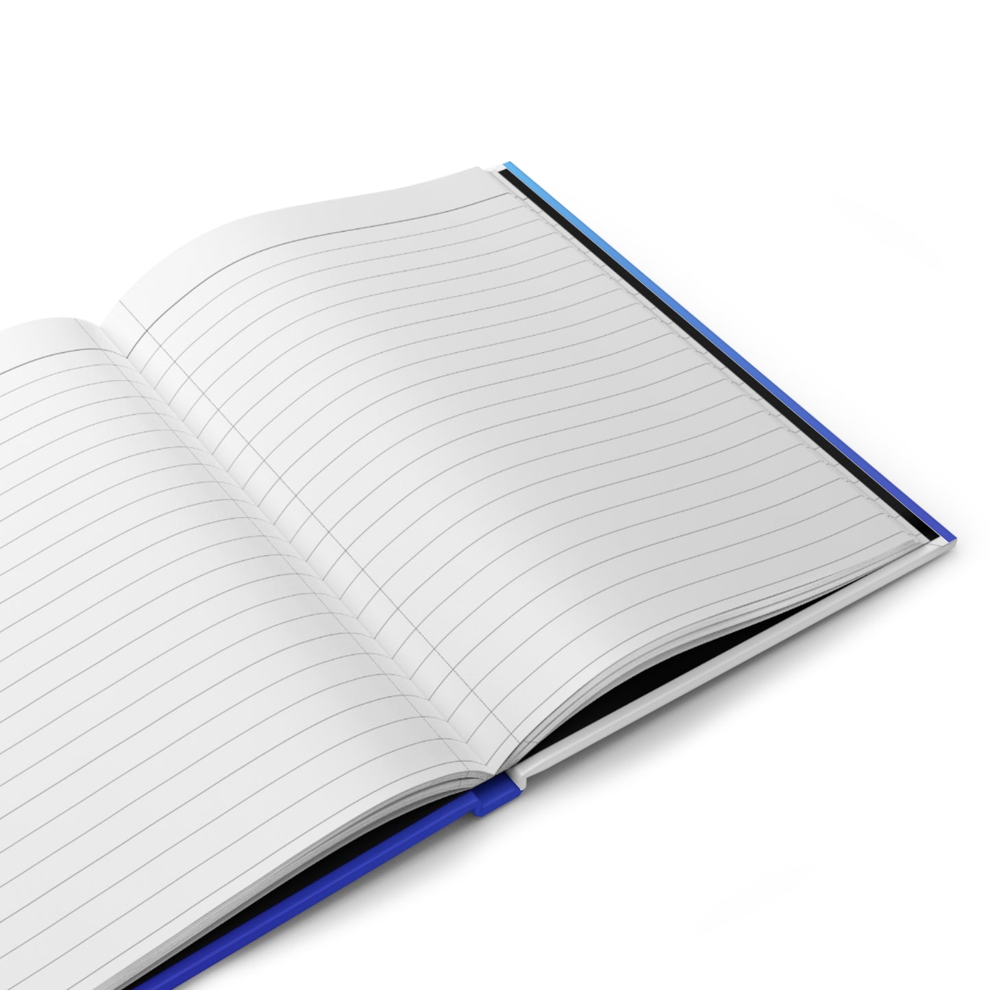 Mental Health Matters Hardcover Journal — Inspirational Blue Notebook for Self-Care & Therapy Notes