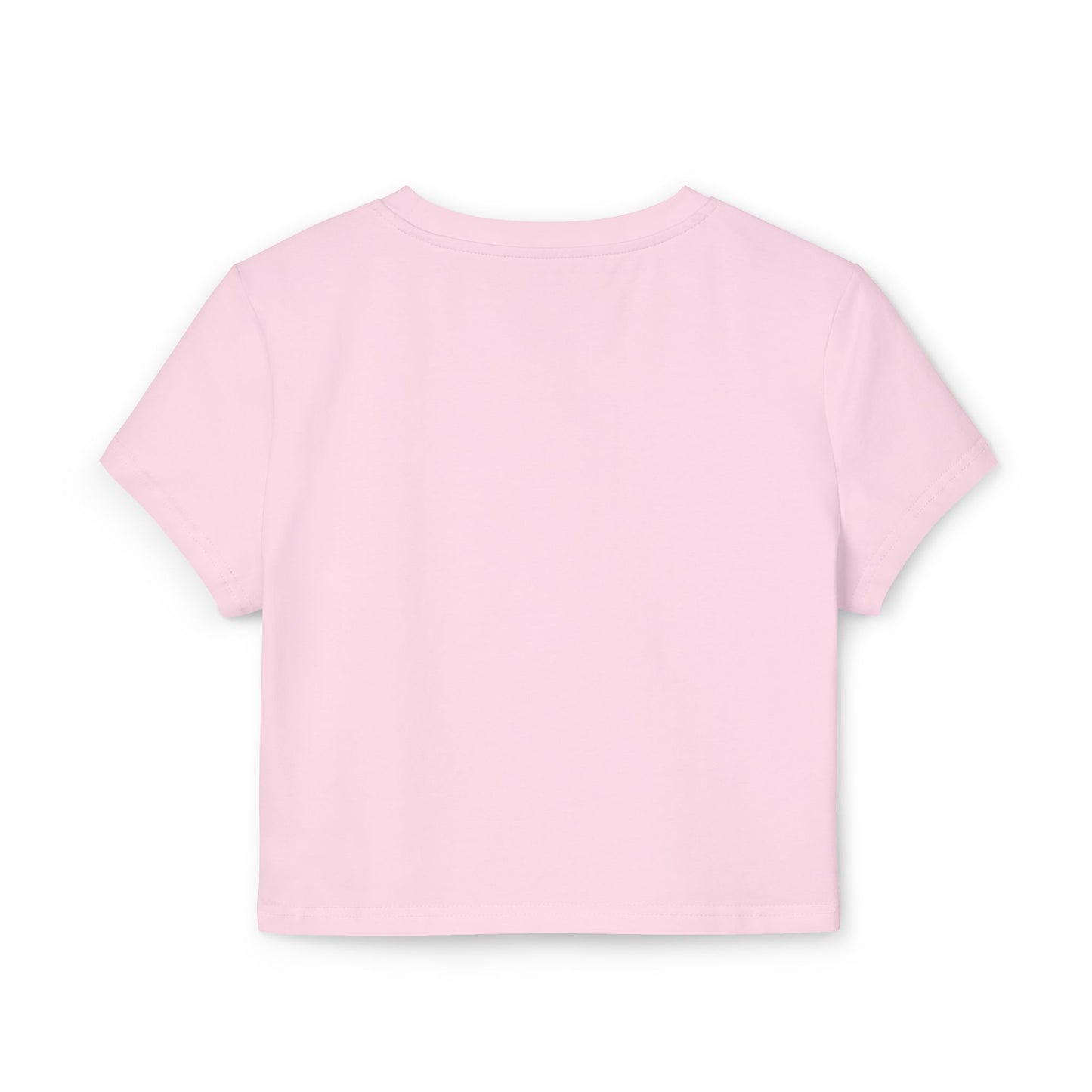 Affirmation Baby Tee — "Your Thoughts Don't Define Your Worth" Cropped Women's Tee
