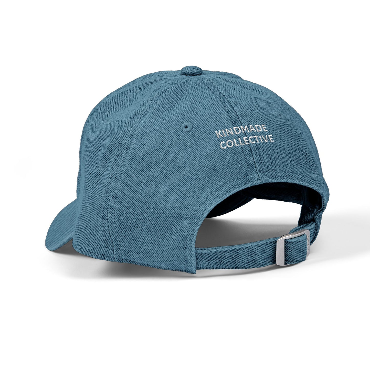 Embroidered Denim Hat — "Your Thoughts Don't Define Your Worth" Inspirational Cap