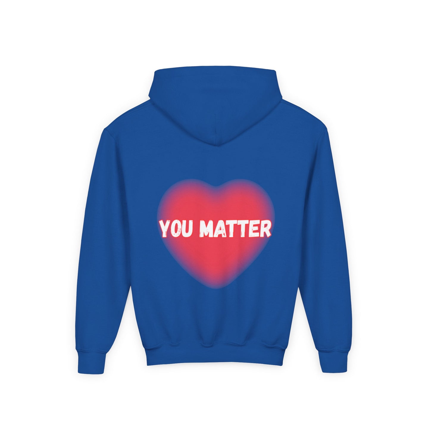 “You Matter” Heart Youth Pullover Hoodie