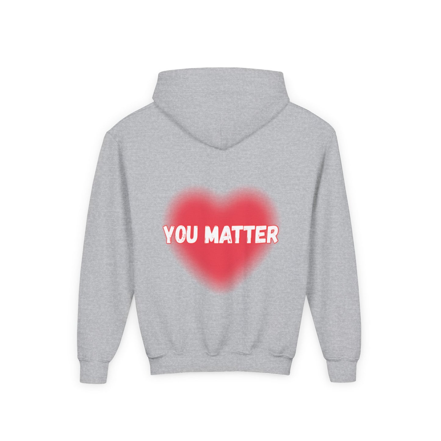 “You Matter” Heart Youth Pullover Hoodie